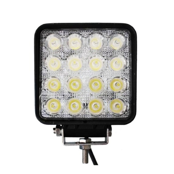 Proiector Led Auto Offroad 4D 48W/12V-24V 3520 Lumeni Patrat Flood Beam 60 Grade 326377